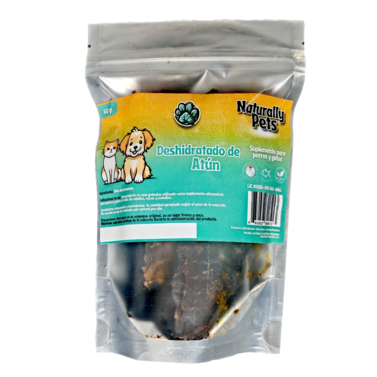 DESHIDRATADO DE ATUN 60 GR